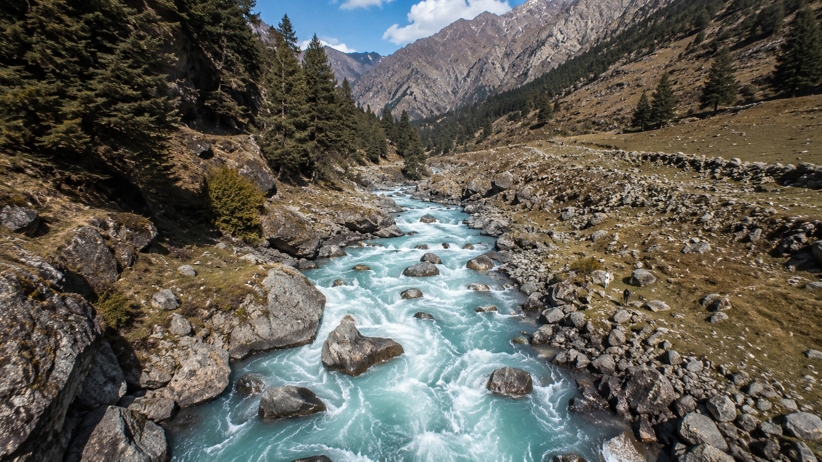 Naran River Landscape